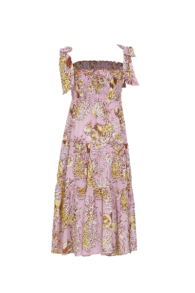 Poupette St Barth Long Dress Triny For Girls