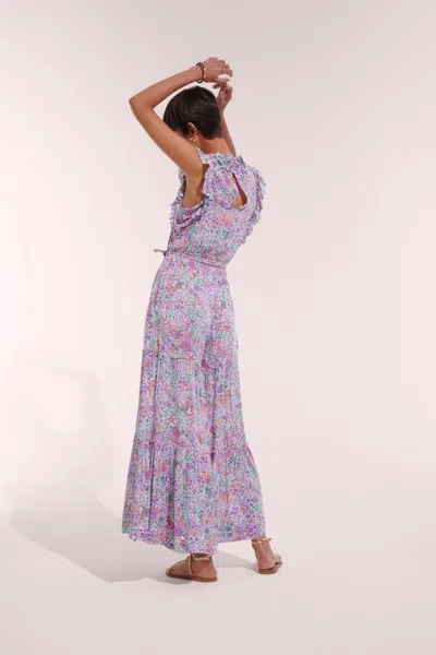 Poupette St Barth Long Jumpsuit Belene In Multi