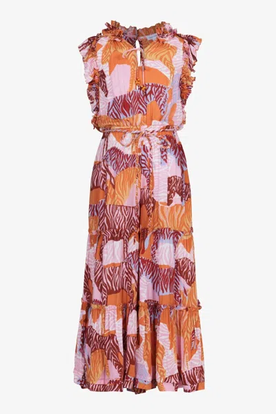 Poupette St Barth Long Jumpsuit Belene For Girls In Multi