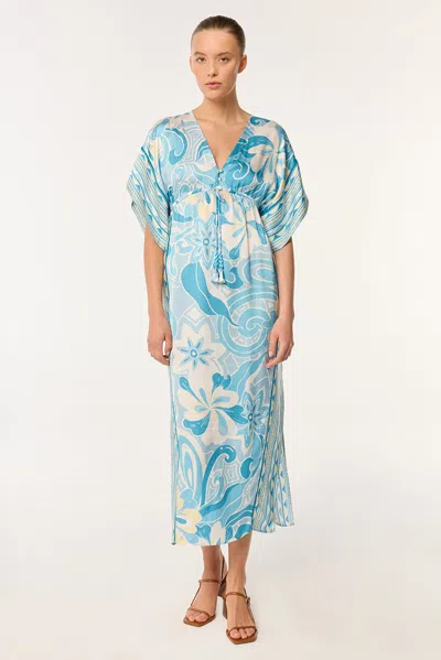Poupette St Barth Long Kaftan Amaya
