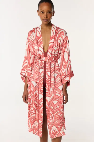 Poupette St Barth Long Kimono Erica