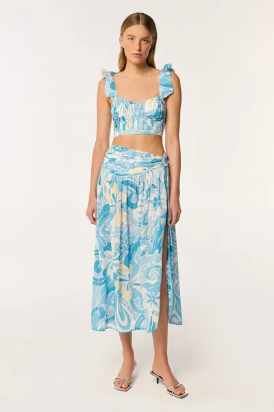 Poupette St Barth Long Skirt Carla