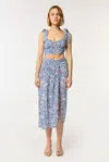 Poupette St Barth Langer Rock Carla In Blue