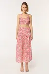 Poupette St Barth Langer Rock Carla In Pink