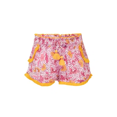 Poupette St Barth Lulu Boxer Short Kids Pink Clary
