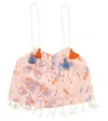 Poupette St Barth Mara Printed Tank Top In Pink