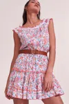 Poupette St Barth Mini Dress Alba In Multi