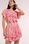 Poupette St Barth Mini Dress Alyson In Multi