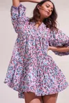 Poupette St Barth Mini Dress Aria In Multi