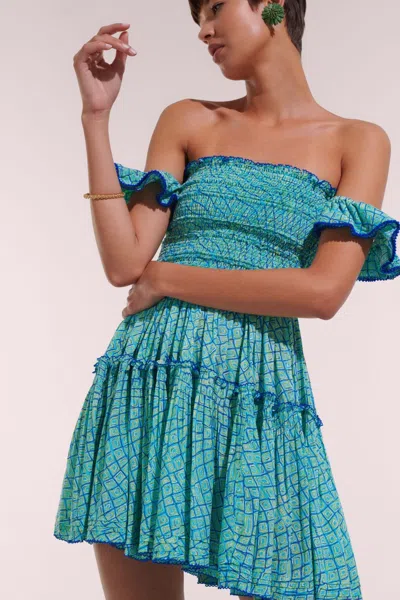 Poupette St Barth Mini Dress Aurora