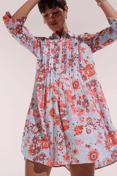 Poupette St Barth Mini Dress Bea In Multi