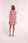Poupette St Barth Mini Dress Bea In Pink