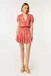 Poupette St Barth Mini Dress Bibi In Pink