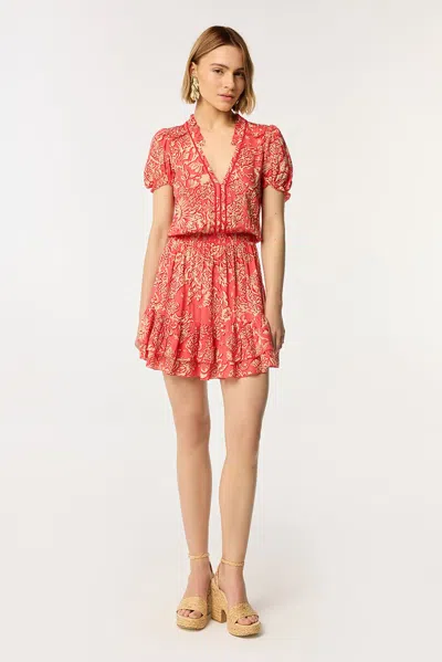 Poupette St Barth Mini Dress Bibi In Pink