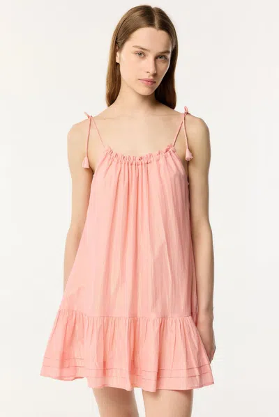 Poupette St Barth Mini Dress Billie In Pink