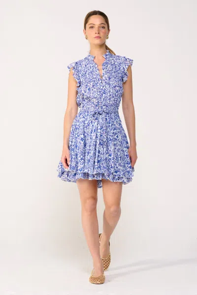 Poupette St Barth Mini Dress Callie In Blue