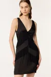 Poupette St Barth Mini Dress Carmen In Black