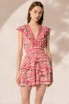 Poupette St Barth Mini Dress Carol In Pink
