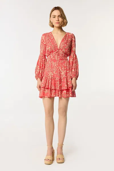 Poupette St Barth Mini Dress Chiara In Pink