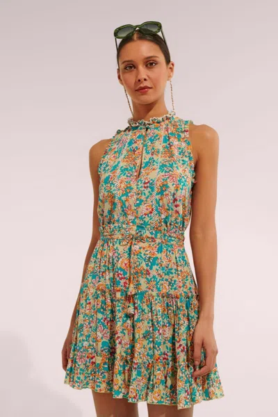 Poupette St Barth Mini Dress Clara In Multi