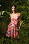 Poupette St Barth Minikleid Cara In Red