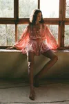 Poupette St Barth Mini Dress Colleen In Pink Exotic Forest