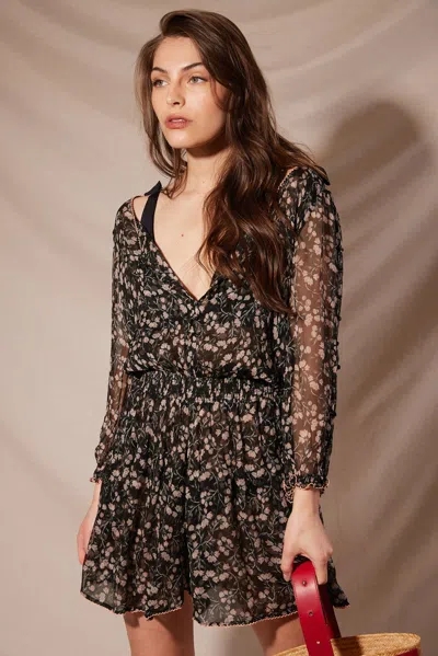 Poupette St Barth Mini Dress Fifi In Black