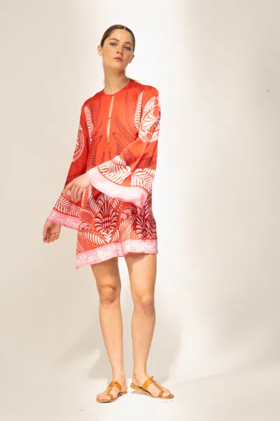 Poupette St Barth Mini Dress Gia In Orange