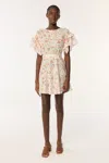 Poupette St Barth Mini Dress Kora In Pink Ylang Ylang
