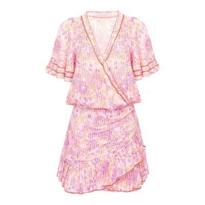 Poupette St Barth Mini Dress Mabelle Pink Marigold