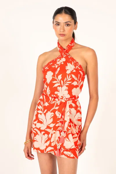 Poupette St Barth Mini Dress Manon In Multi