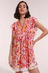 Poupette St Barth Mini Dress Sasha In Multi