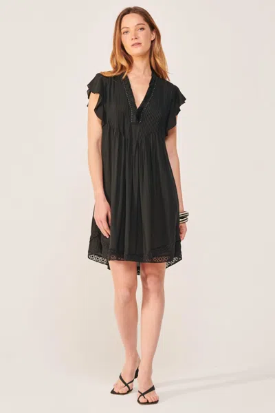 Poupette St Barth Mini Dress Sasha In Black