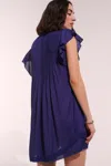 Poupette St Barth Mini Dress Sasha In Blue