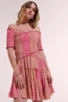Poupette St Barth Mini Dress Soledad In Multi