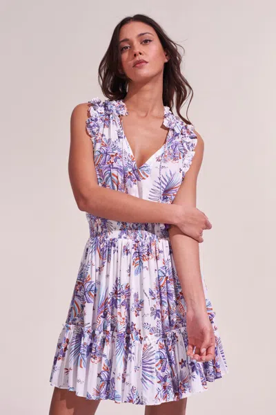 Poupette St Barth Mini Dress Triny In Purple