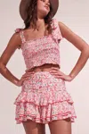 Poupette St Barth Mini Skirt Alizee In Pink