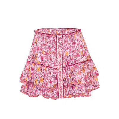Poupette St Barth Mini Skirt Camilla Pink Clary