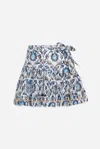 Poupette St Barth Mini Skirt Chantal For Girls In Black Victorian