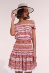 Poupette St Barth Mini Skirt Galia In Multi