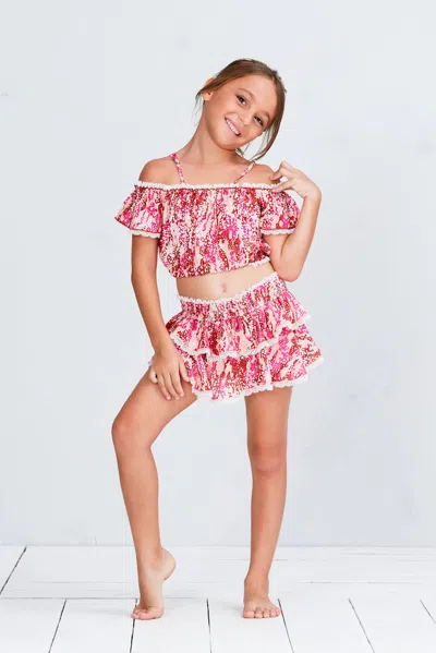 Poupette St Barth Mini Top Blouse Donna In Multi