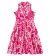 Poupette St Barth Nana Floral Dress In Pink