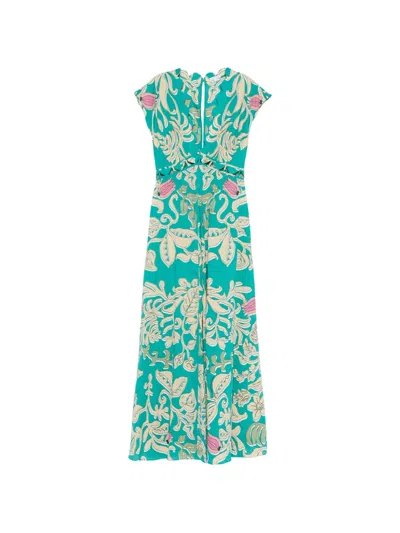 Poupette St Barth Noreen Maxi Dress In Multi