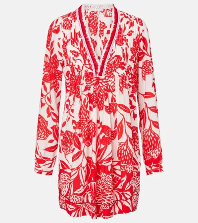 Poupette St Barth Ola Floral Minidress