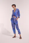 Poupette St Barth Pant Bel In Blue
