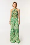 Poupette St Barth Pant Clea In Green