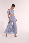 Poupette St Barth Pant Soledad In Blue