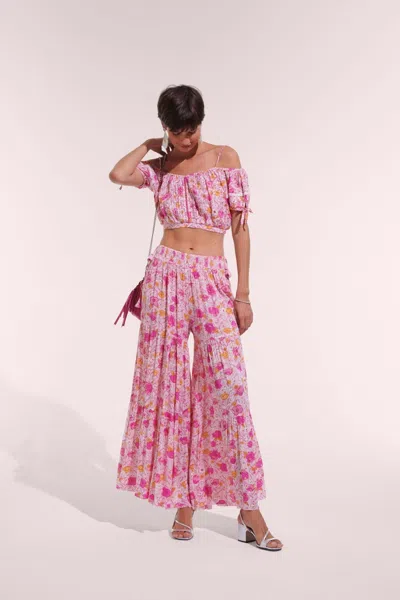 Poupette St Barth Pant Soledad In Pink