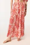 Poupette St Barth Pant Soledad In Pink Exotic Forest