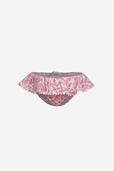Poupette St Barth Panty Chiara For Girls In Pink